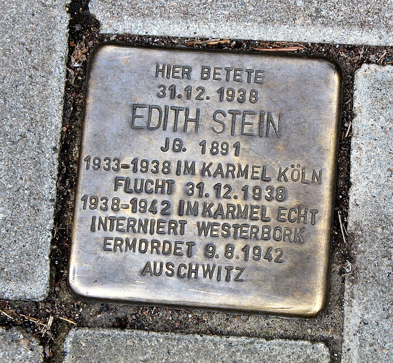 Stolperstein Edith Stein
